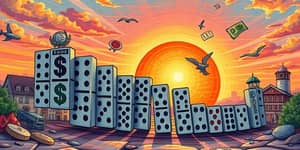 El Efecto Dominó Inverso: Cómo la Diversificación Mitiga Crisis