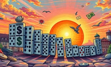 El Efecto Dominó Inverso: Cómo la Diversificación Mitiga Crisis